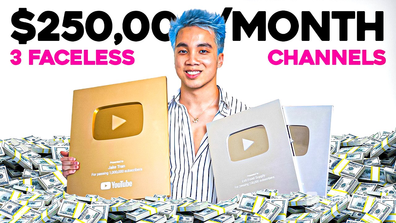 I Make $250,000/Month with 3 Faceless YouTube Channels