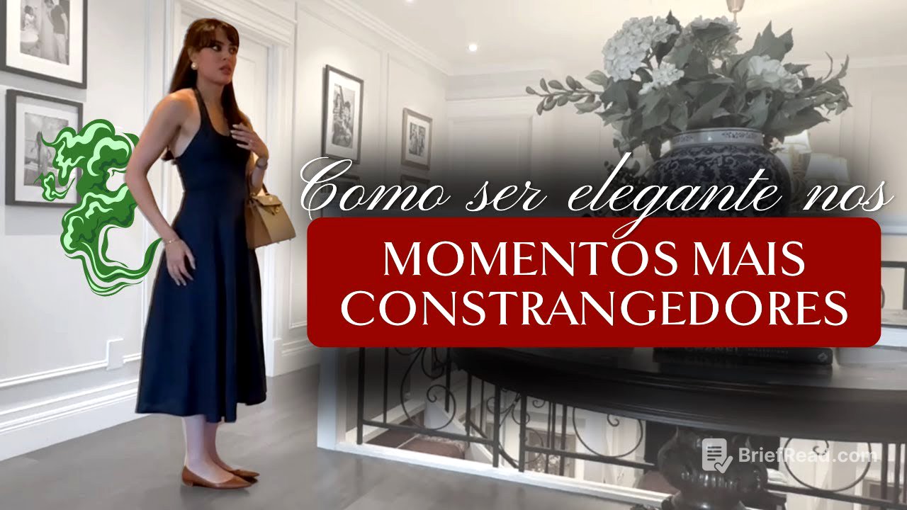 7 dicas de ouro que ninguém te conta! Como ser elegante nos momentos mais constrangedores.