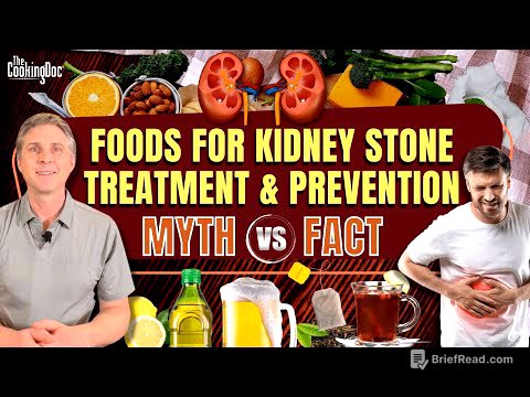 Foods for Kidney Stone Treatment and Prevention | Myth vs Fact | The Cooking Doc®