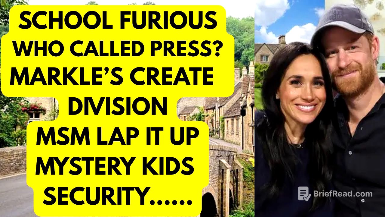 GIVE US THIS STATUS NOW ..SUSSEXES & THE COTSWOLDS DRAMA THEY ARE NOW SICK OF AS WELL #meghanmarkle 