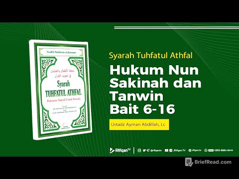 Ep. 2 : Bab, Hukum Nun Sakinah dan Tanwin Bait 6-16 - Ustadz Ayman Abdillah, Lc