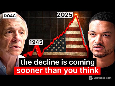 Ray Dalio: We’re Heading Into Very, Very Dark Times! America & The UK’s Decline Is Coming!