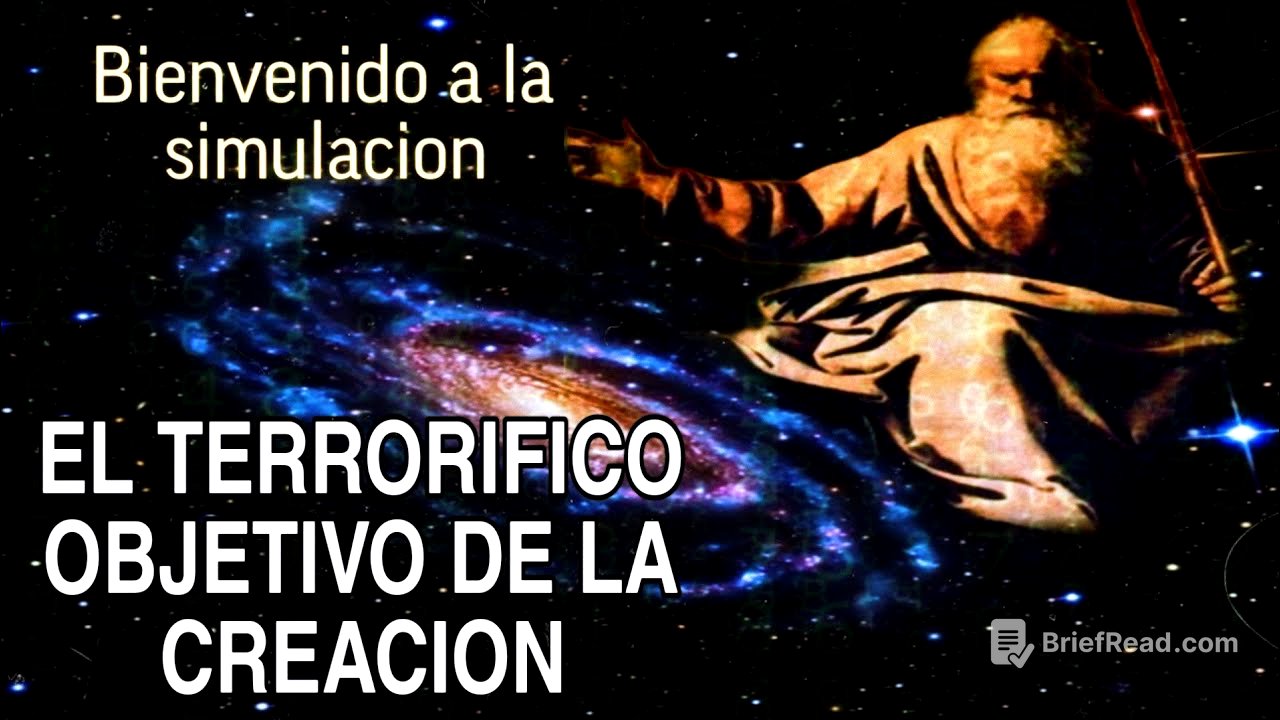 EL impactante Objetivo de La CREACION DE LA EXISTENCIA Por esta razon Existe todo!!!