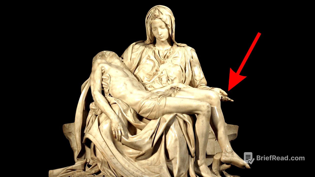 Nobody Noticed Michelangelo Hid Something In The Palm Of The Virgin Mary