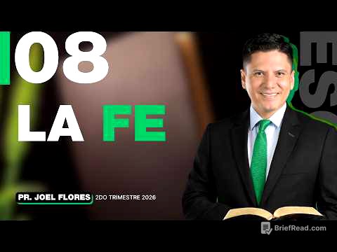 Lección 8: La fe | Pastor Joel Flores | Comentario de la Escuela Sabática