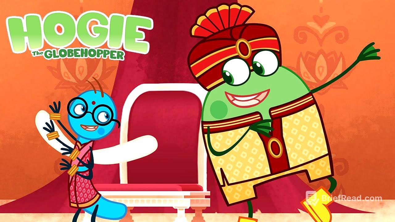 Hogie goes to Mumbai | Hogie the Globehopper Full Episodes 🧭 Geography Cartoons for Kids