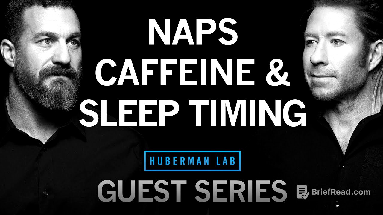 Dr. Matt Walker: How to Structure Your Sleep, Use Naps & Time Caffeine | Huberman Lab Guest Series