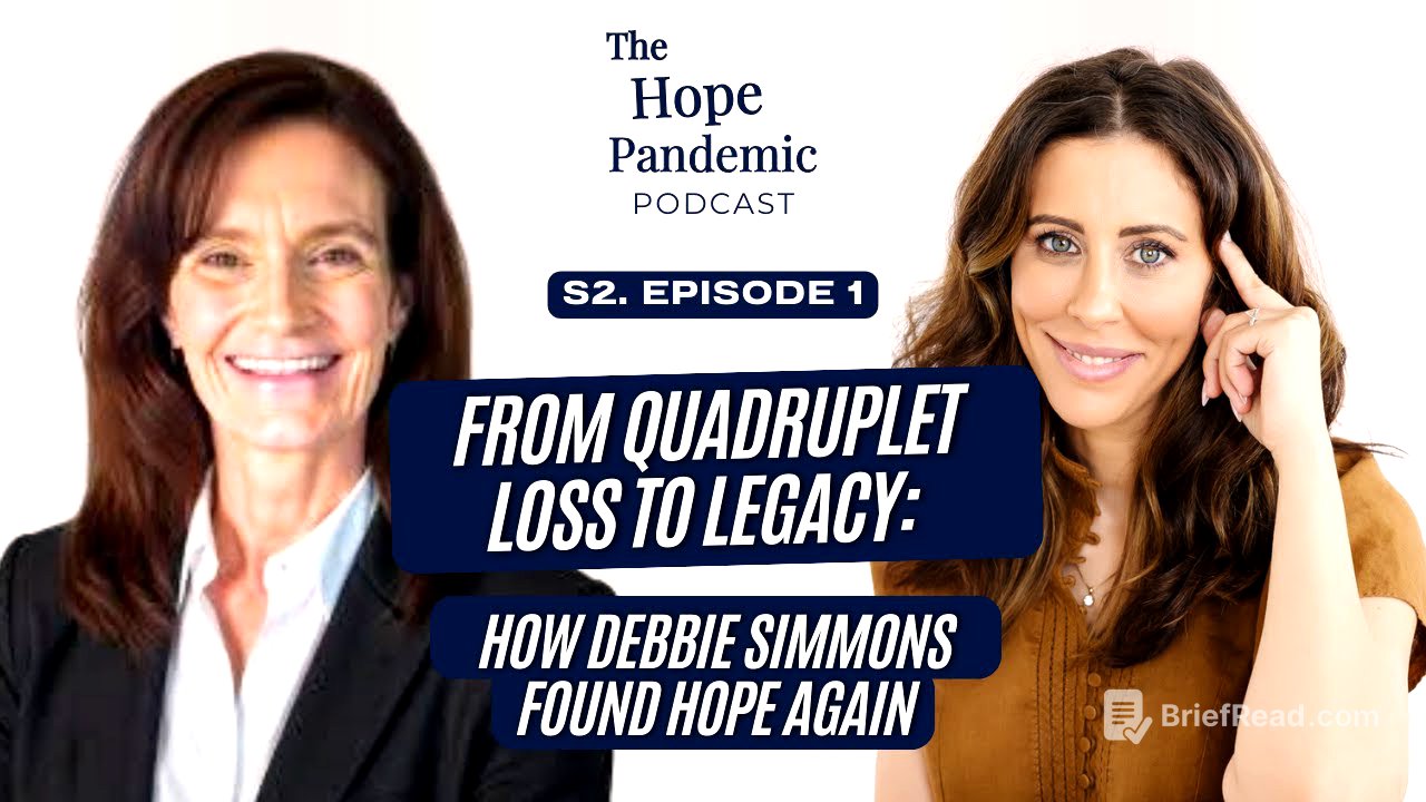 From Quadruplet Loss to Legacy - How Debbie Simmons Found Hope Again #pregnancylosssupport #hope