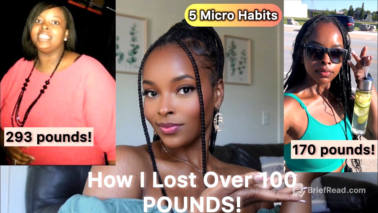 5 Micro Habits That Helped Me Lose Over 100 POUNDS!! NATURALLY✨