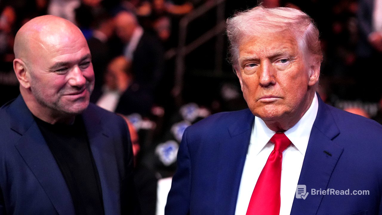 Trump’s UFC event descends into CHAOS