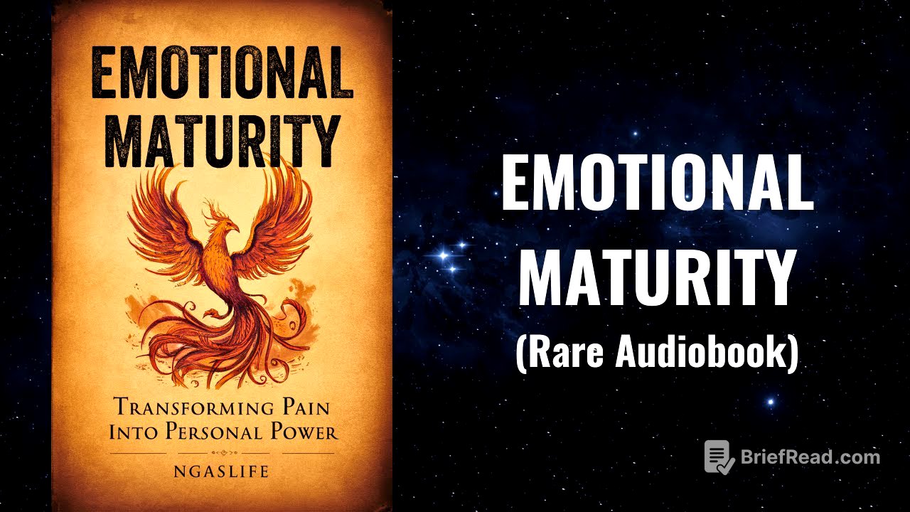 Emotional Maturity - Transforming Your Pain into Personal Power Audiobook