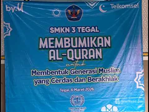 Peringatan Nuzulul Qur'an di SMK Negeri 3 Tegal Tahun 1447 H