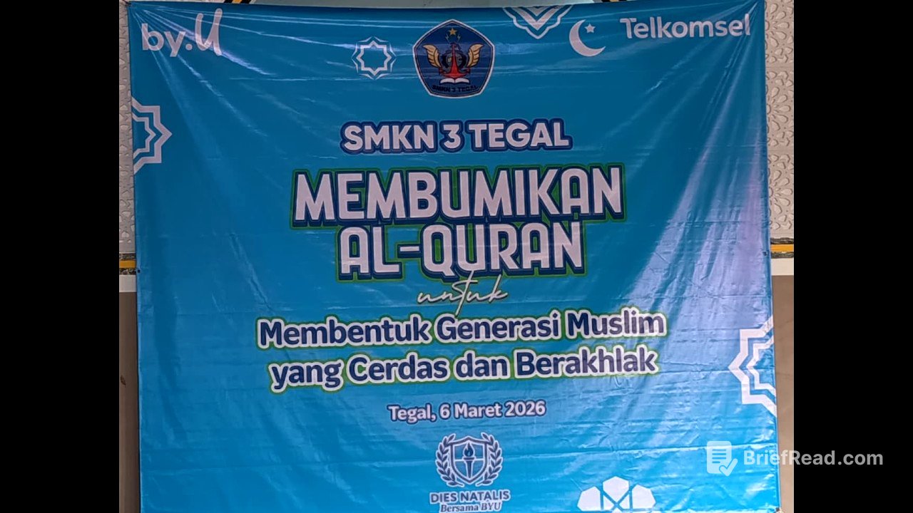 Peringatan Nuzulul Qur'an di SMK Negeri 3 Tegal Tahun 1447 H