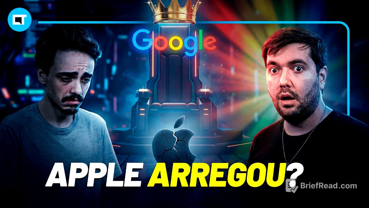 Apple arregou e pediu ajuda pro Google?