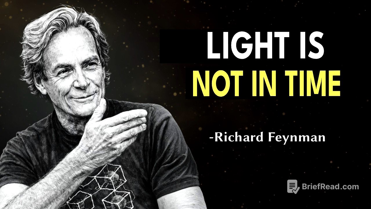 Why Does Time Stop at the SPEED OF LIGHT? Feynman's Mind-Blowing Truth