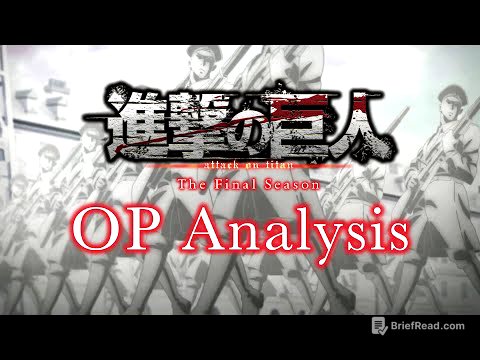 Attack on Titan Season 4's OP is a PERFECT Fit (進撃の巨人 The Final Season OP Analysis)