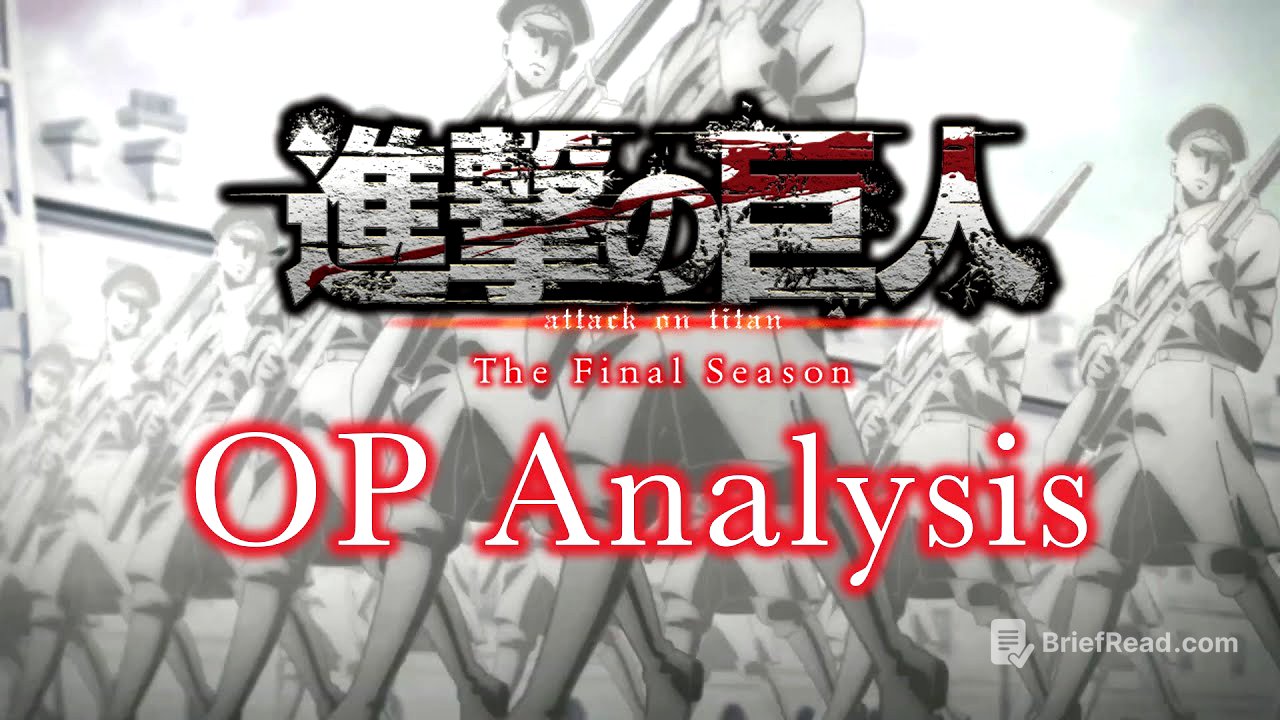 Attack on Titan Season 4's OP is a PERFECT Fit (進撃の巨人 The Final Season OP Analysis)