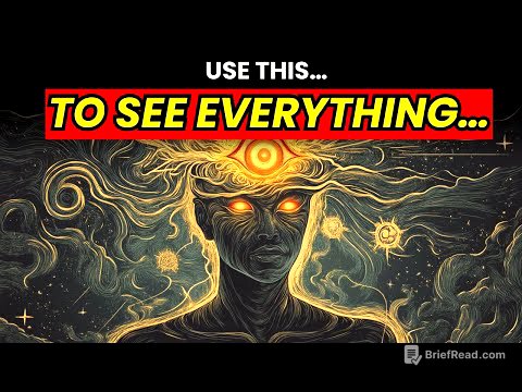 THE FORBIDDEN TECHNIQUE to Unlock your INNER VISION and See beyond the Invisible reality