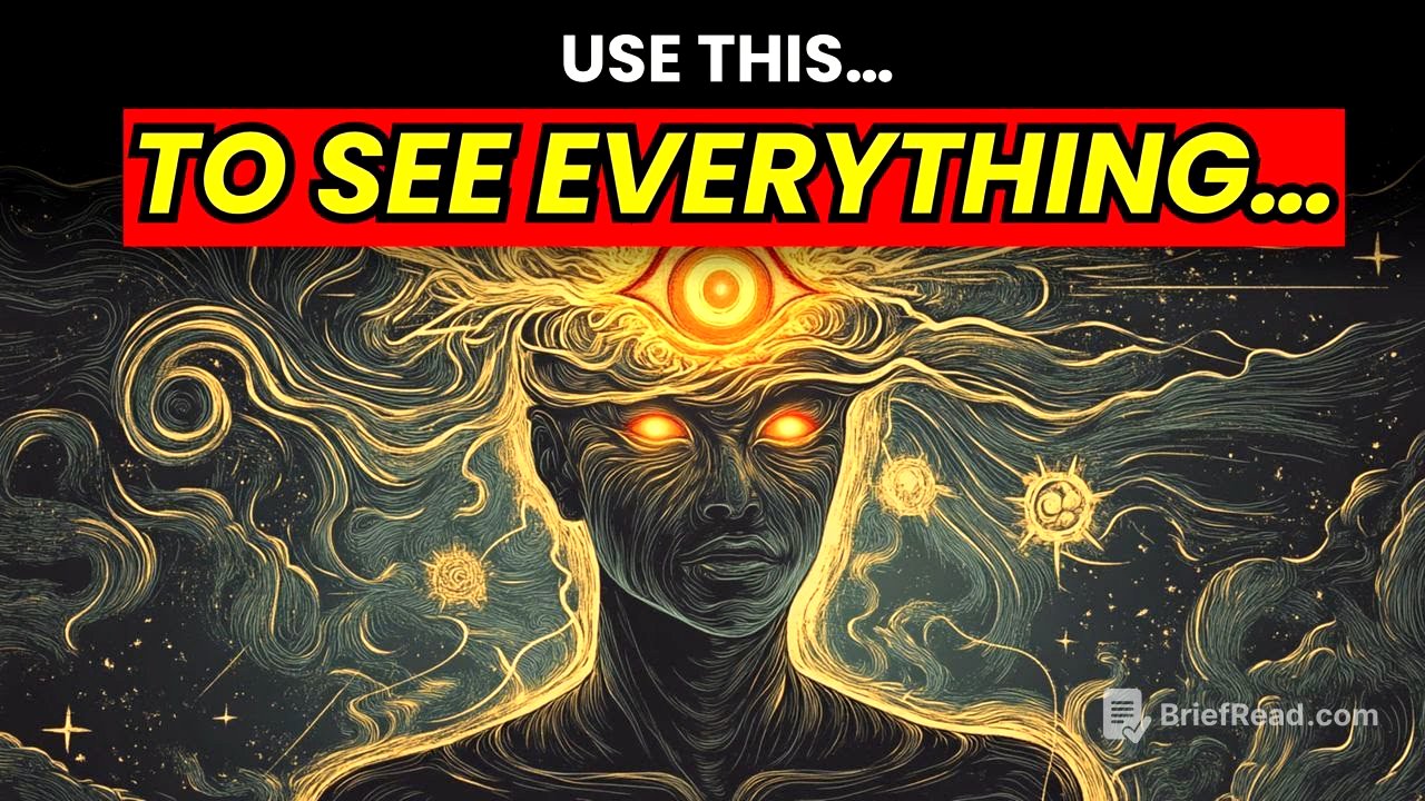 THE FORBIDDEN TECHNIQUE to Unlock your INNER VISION and See beyond the Invisible reality