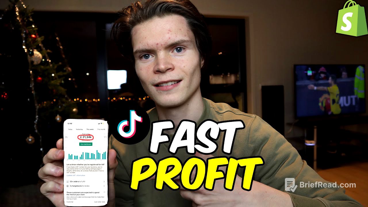 New TikTok Strategy For Shopify Dropshipping 2022  (Insane Profits)