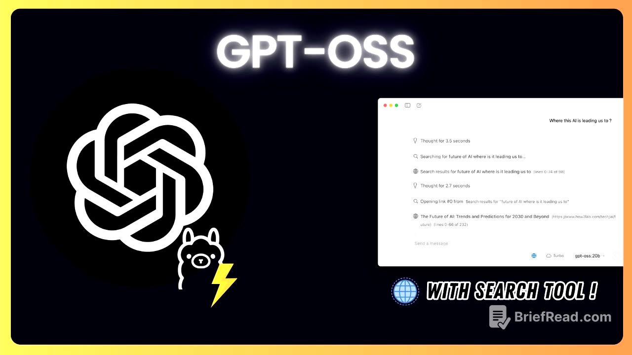 Free GPT‑OSS: Local Model with Web Search ≈ GPT‑4‑Mini