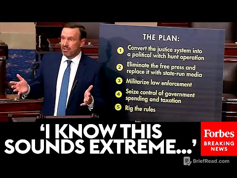 JUST IN: Chris Murphy Breaks Down Each Step Of Trump's 'Authoritarian Takeover'