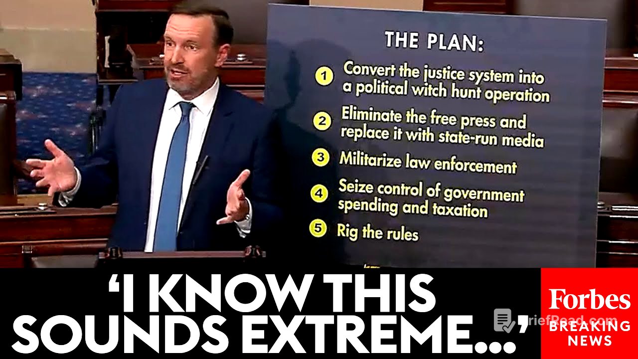 JUST IN: Chris Murphy Breaks Down Each Step Of Trump's 'Authoritarian Takeover'