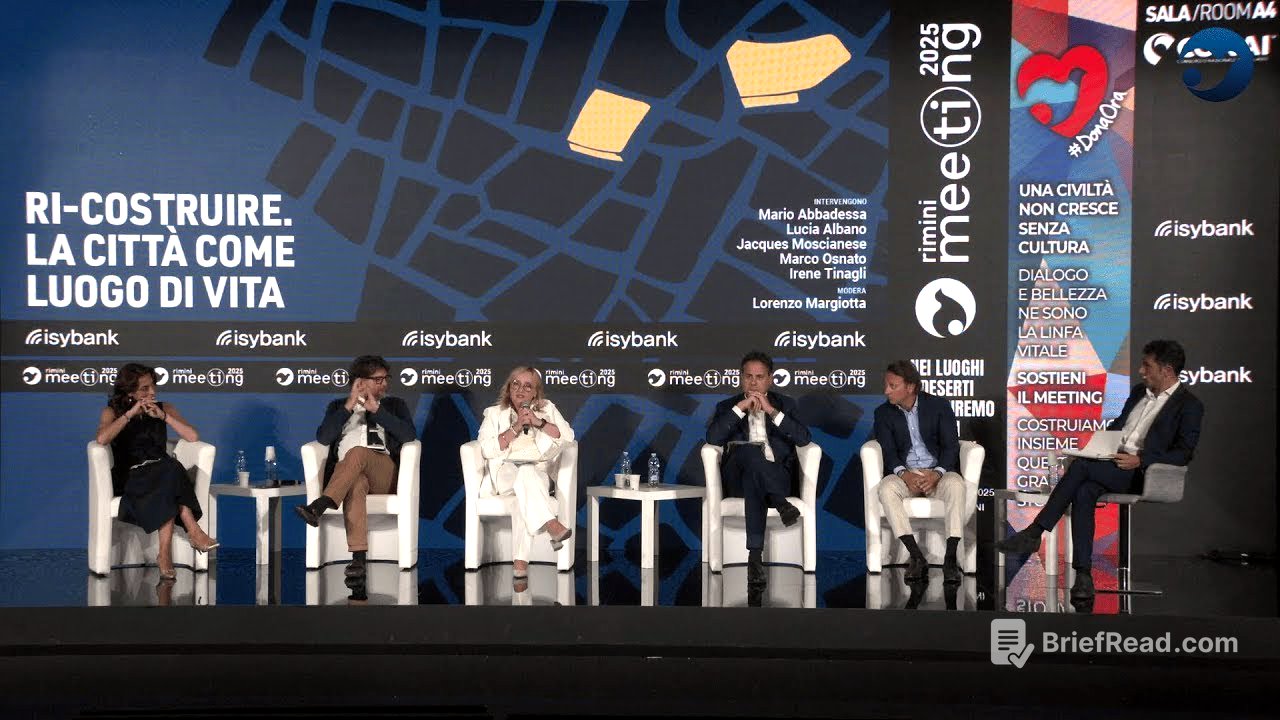 RI-COSTRUIRE. LA CITTÀ COME LUOGO DI VITA