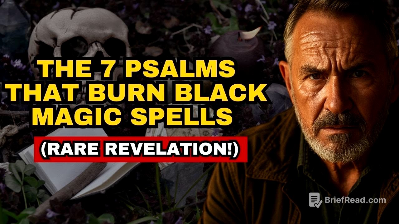 Ex-WARLOCK Reveals: The 7 PSALMS That Burn BLACK MAGIC Spells (RARE REVELATION!)