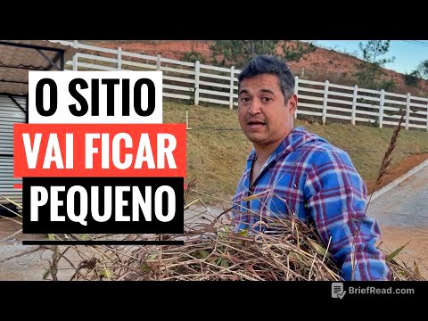 MUITOS ANIMAIS PRESTES A PARIR NO SÍTIO.