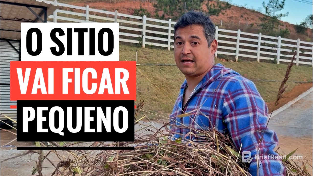 MUITOS ANIMAIS PRESTES A PARIR NO SÍTIO.