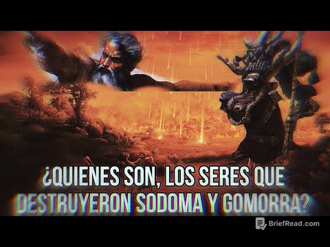 EXTRATERRESTRES fueron  causantes de la DESTRUCCIÓN DE SODOMA Y GOMORRA