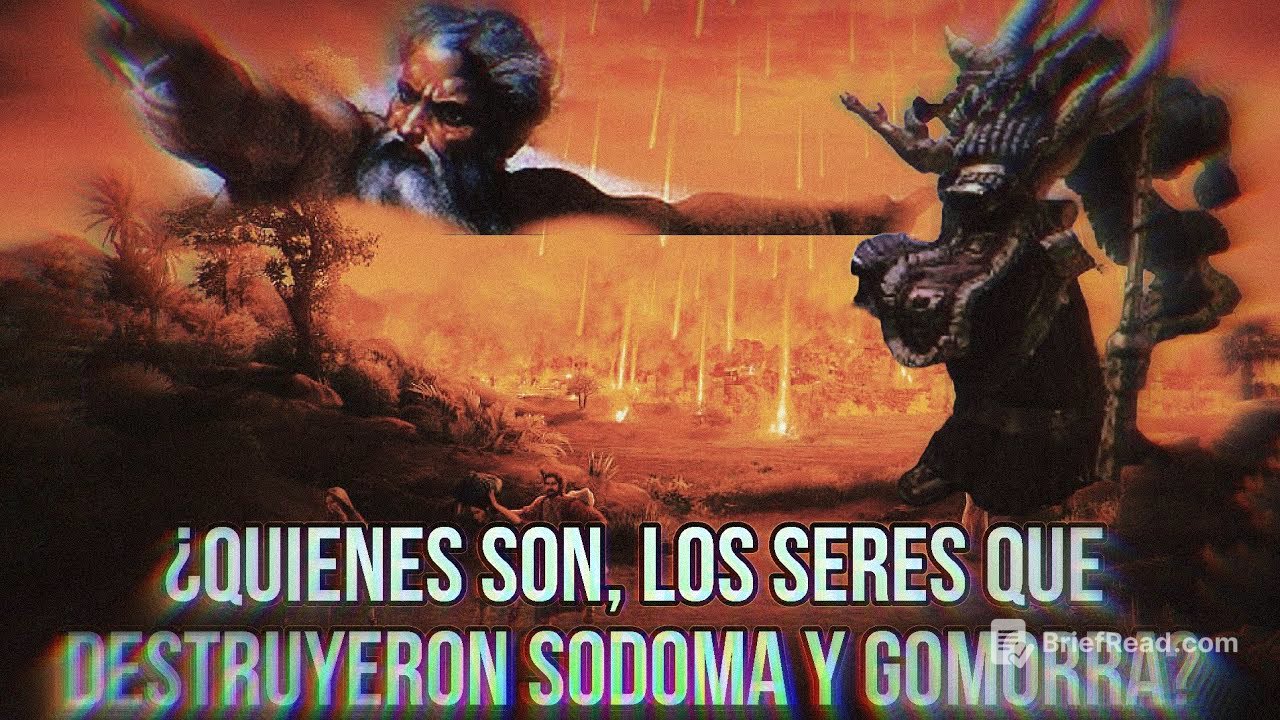 EXTRATERRESTRES fueron  causantes de la DESTRUCCIÓN DE SODOMA Y GOMORRA