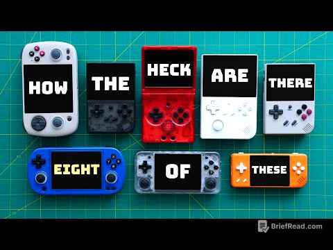 Ranking the Anbernic RG*XX Budget Handhelds