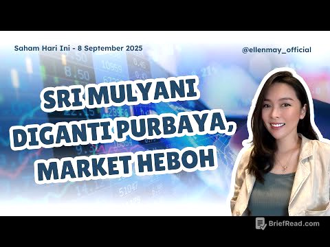 Saham Hari Ini 8 Sept 2025: SRI MULYANI Diganti PURBAYA, Market Heboh