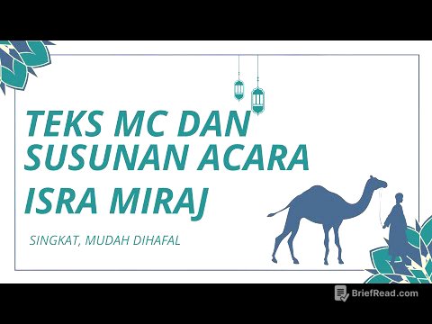 Teks MC Pembawa Acara Isra Miraj Lengkap Susunan Acara, Singkat, Praktis, dan Mudah Dihafal