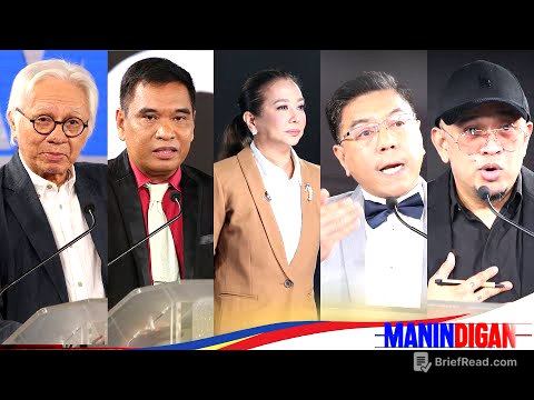 LIVE | Manindigan: Ang debate para sa may alam at may pakialam #Manindigan2025 | April 27, 2025