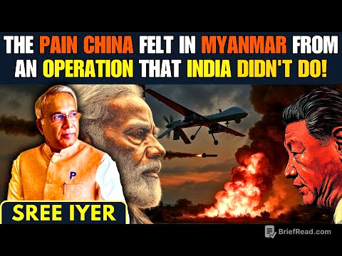 The Pain China felt in Myanmar from an Operation that India didn't do!
