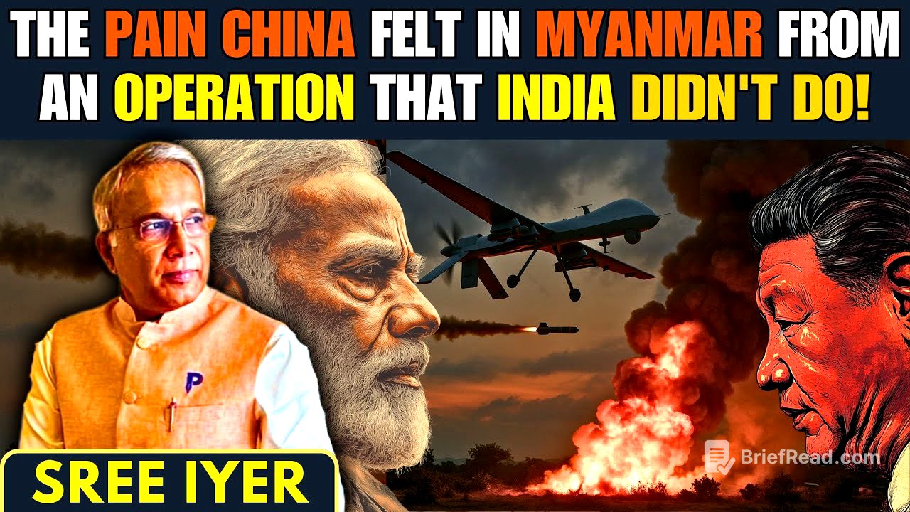 The Pain China felt in Myanmar from an Operation that India didn't do!