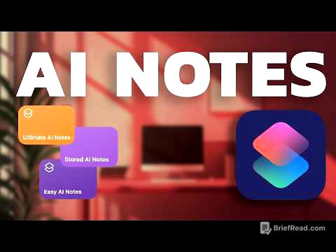 Your iPhone's Secret AI Note Taker — No Code!