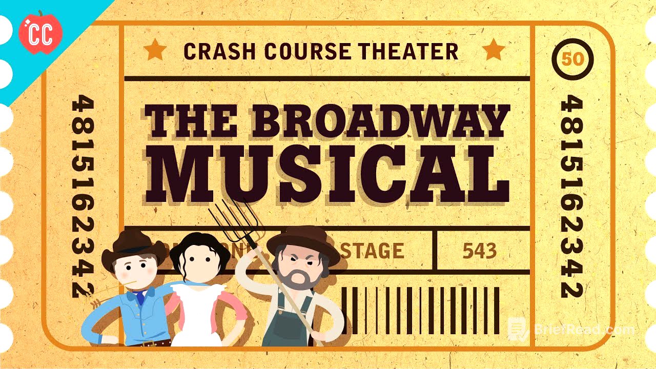Broadway Book Musicals: Crash Course Theater #50