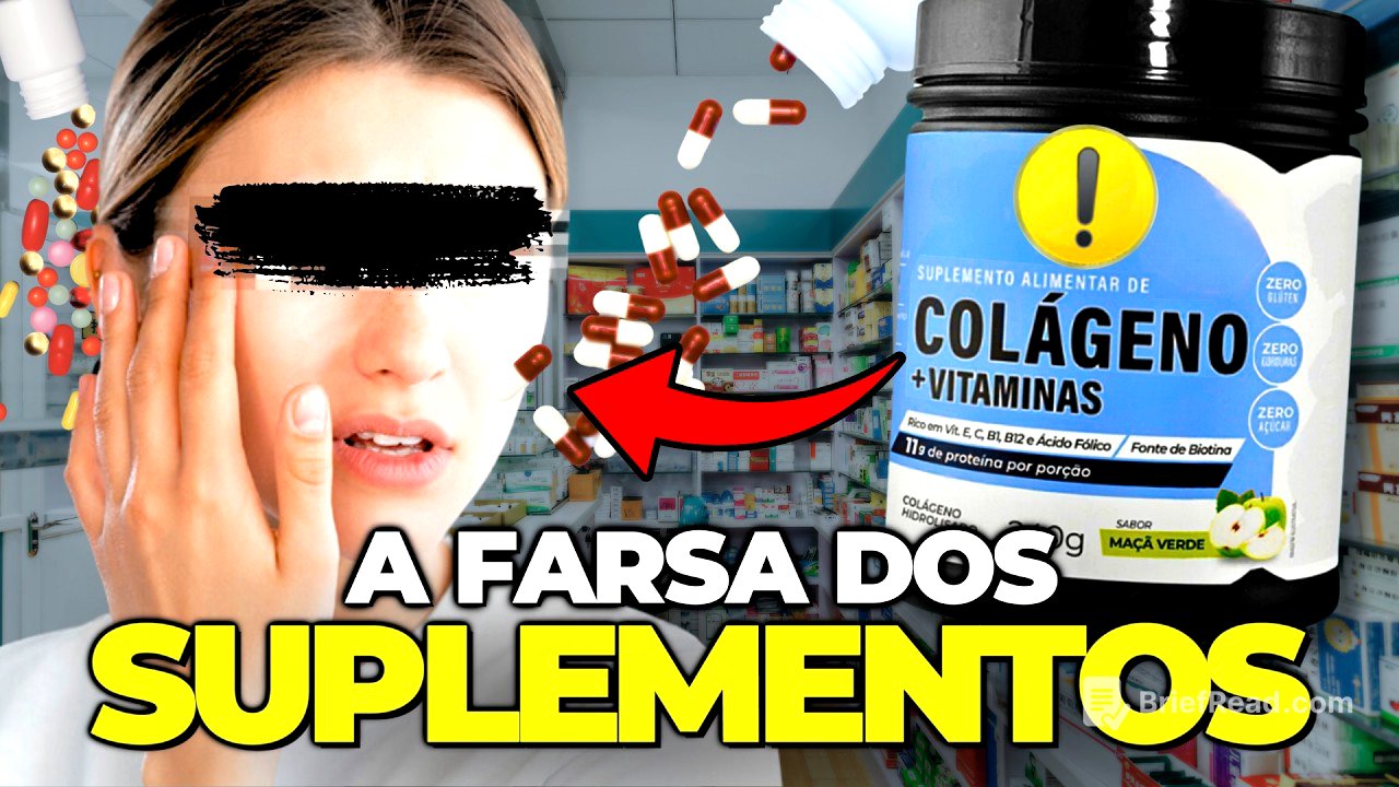 A Farsa MILIONÁRIA da Indústria de SUPLEMENTOS e VITAMINAS
