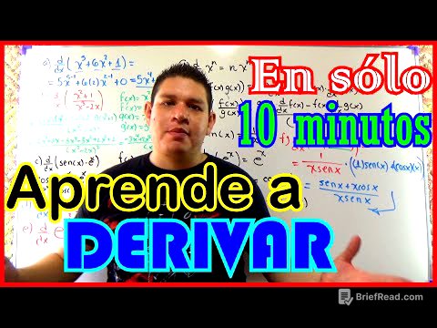 La GUÍA DEFINITIVA para APRENDER a DERIVAR [En 10 minutos⏰]