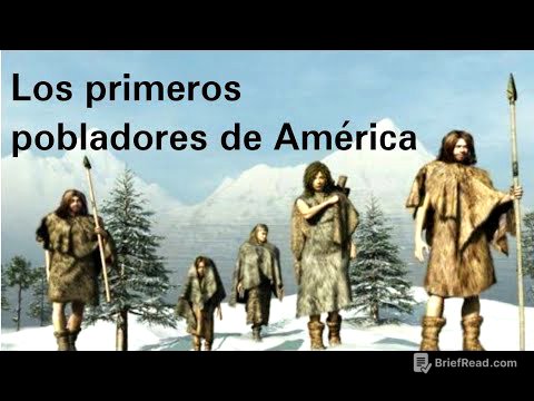 El poblamiento de América - Historia