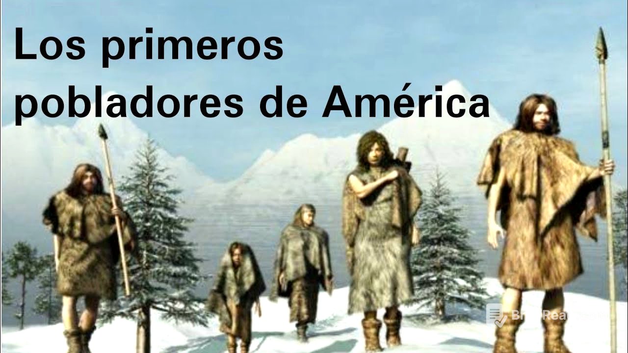 El poblamiento de América - Historia