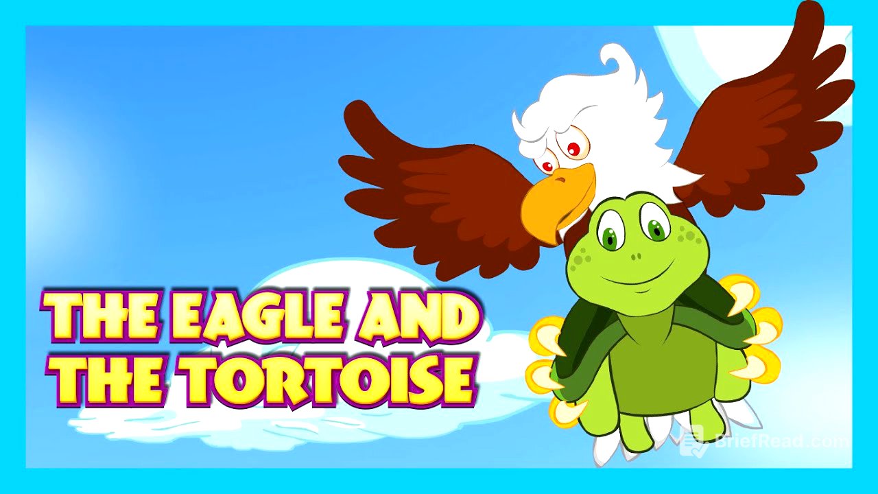Story For Kids - THE EAGLE AND THE TORTOISE | The Turtle And The Eagle | Story Time For Kids