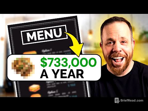 My $733K/Year Menu Item (And How You Can Copy)
