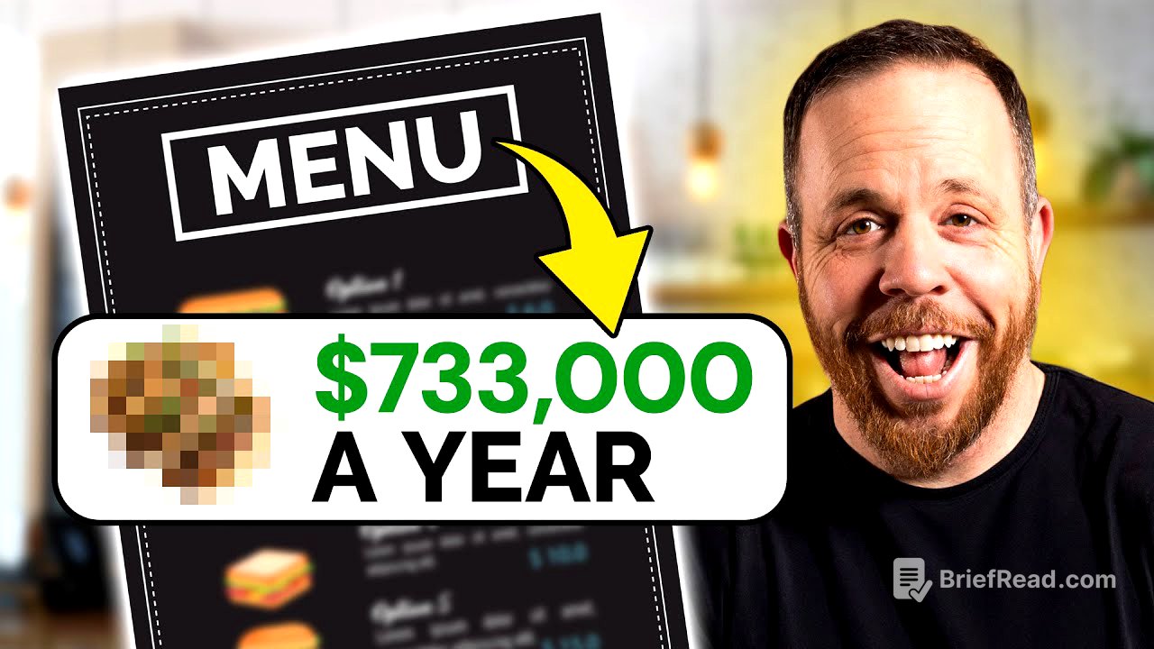 My $733K/Year Menu Item (And How You Can Copy)