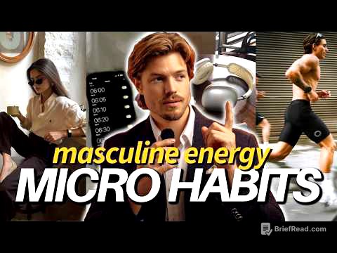 8 Tiny Micro Habits to Increase Your Masculine Energy