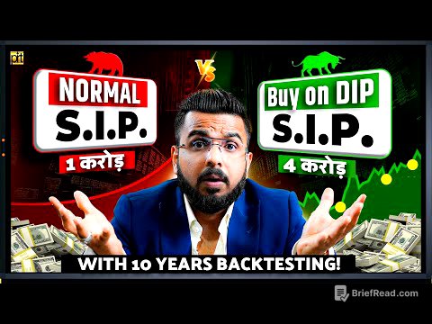 Normal SIP Vs Buy on Dip SIP | Best Returns from Mutual Funds & ETFs